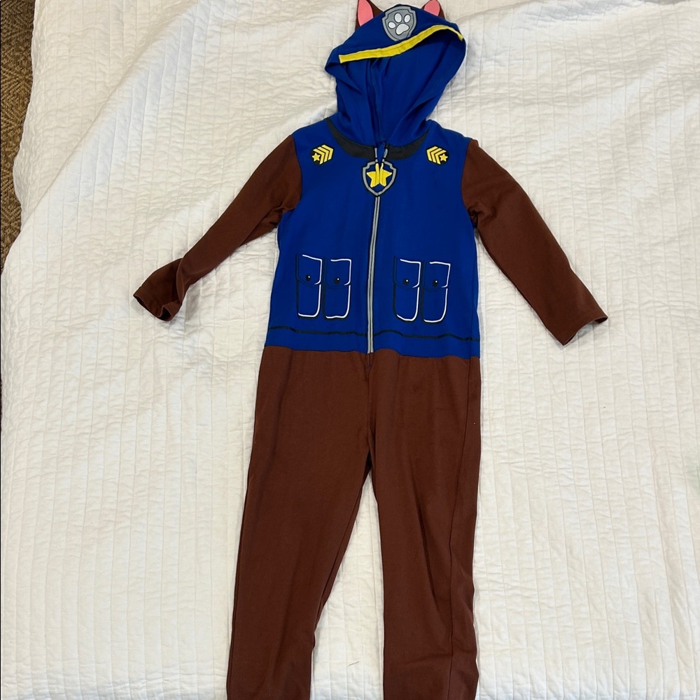 Nickelodeon Paw Patrol Chase Blue and Brown Kids Costume - Picture 2 of 5